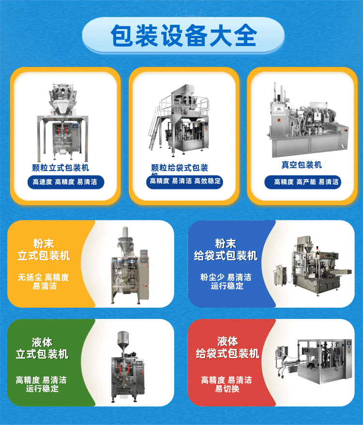 包裝機的設備性能越來越穩定，將更好助力于上游企業